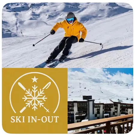 In-and-out Flat With Mountain View Stunning!! Val Thorens